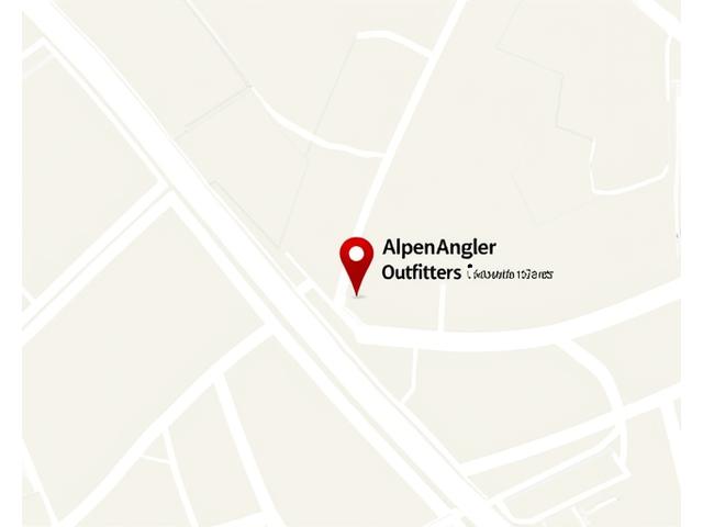 Standortkarte von AlpenAngler Outfitters in Luzern mit der Alpenblickstrasse 387 hervorgehoben.